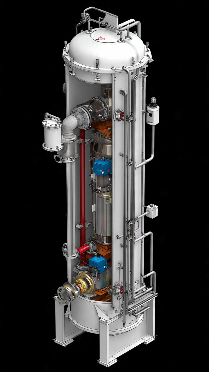 2ND STAGE BOILER FOR WATER DISTILLATION 2.5 LTR/HR