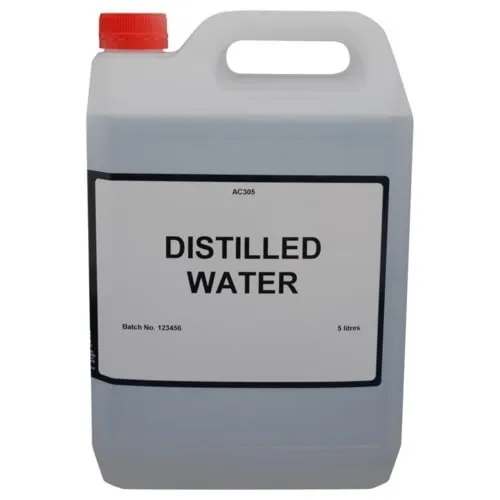 Distilled Water 5 L Can