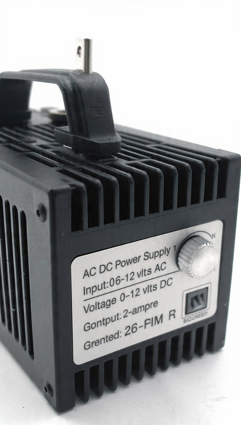 AC DC POWER SUPPLY 0-6-12V 5A AC & 0-12V 2A DC WITH BRITISH LEAD